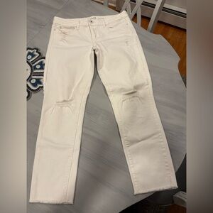 Levis Denizen Boyfriend Jeans Women's Size 29 Distressed White